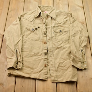 Vintage 1990s Levi&#39;s Shirt Jacket / Workwear / Streetwear / Made In USA / 90s / 90s Levi&#39;s / Levi&#39;s shirt