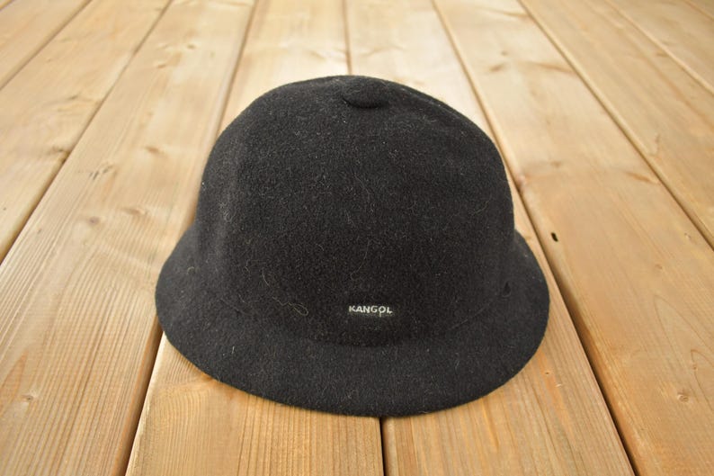 Vintage 1990s Kangol Heritage Bucket Hat Size XL / 90s Hat / Vintage Kangol Cap image 1