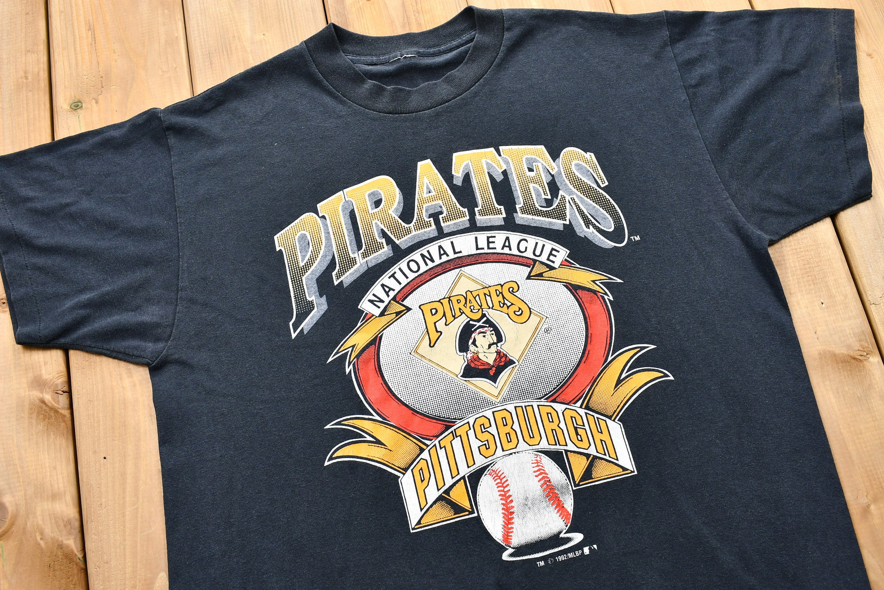 Vintage 1992 Pittsburgh Pirates T-shirt / Single Stitch