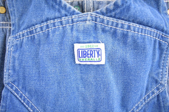 Vintage 1990s Liberty Denim Jean Overalls Size 46… - image 7