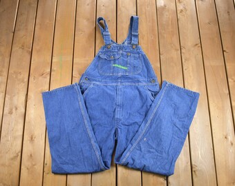 Vintage Big Jack Guy One Metal Workwear Jeans Denim Overalls