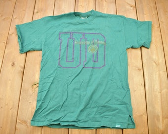 Vintage 1990s University Of Notre Dame Collegiate T-Shirt / NCAA Tee / Americana / Sportswear / Indiana / Fighting Irish