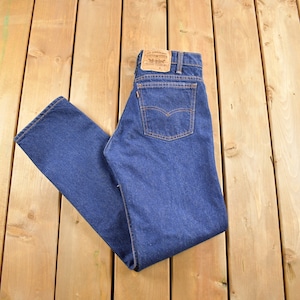 Vintage 1980s Levi&#39;s Orange Tab Medium Wash Denim Jeans Größe 30 x 31 / Vintage Denim / Streetwear / Vintage Denim / Jeans / Made In Canada