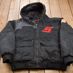 Canvas Hooded Work Jacket / Workwear 