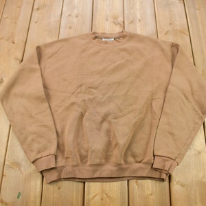 Vintage 1990s Blank Heavyweight Lee Crewneck Sweatshirt / 90s Crewneck / Made In USA / Essential / Streetwear / 90s Blank
