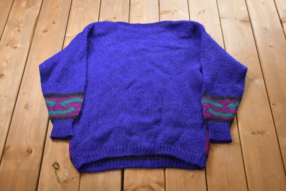 Vintage Knitted Cambridge Spirit Sweater / Vintag… - image 2