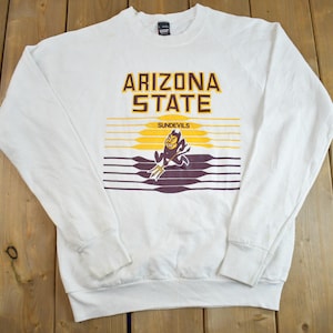 Vintage 1980s Arizona State University Sundevils Crewneck Made In USA