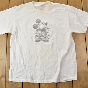 ヴィンテージ 1990年代 ディズニー カートゥーン プロモ T シャツ / 90年代 グラフィック T シャツ / ヴィンテージ ミッキーマウス / アメリカ製 / 90年代 ディズニー T シャツ