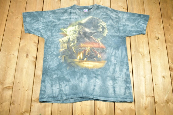 yoda tie dye shirt