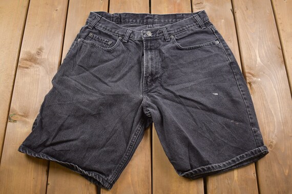 Gap black denim shorts deals