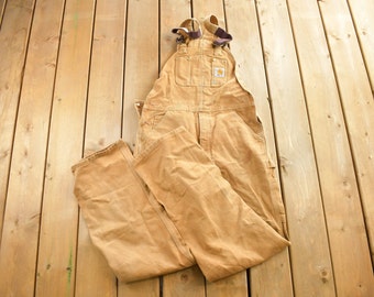 Kombinezon Carhartt Double Knee z lat 90., rozmiar 34 x 34, wyprodukowano w USA
