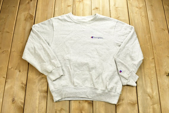 Buy Vintage 1990s Champion Embroidered Sweatshirt / Vintage 
