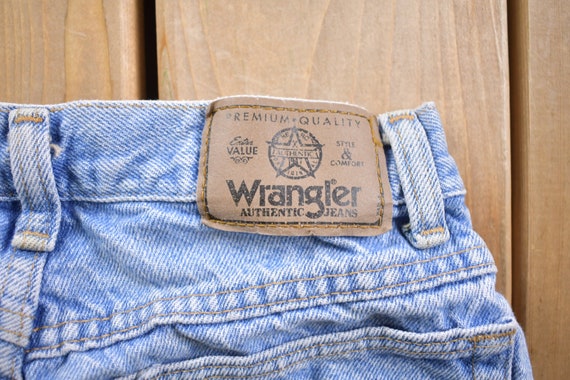 Vintage 1970s Wrangler Jean Shorts Size 26 / 1970… - image 3