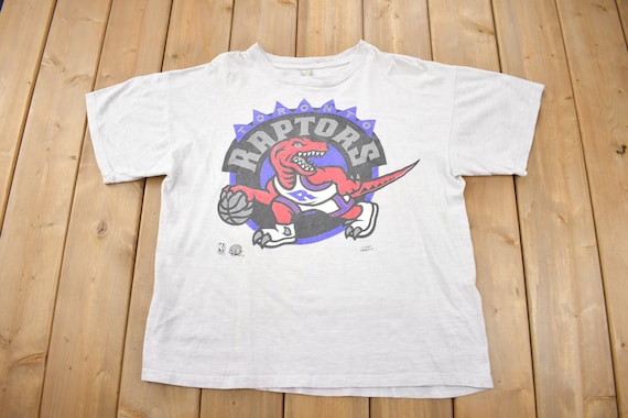 Vintage 1990s Toronto Raptors NBA Graphic T-Shirt… - image 1