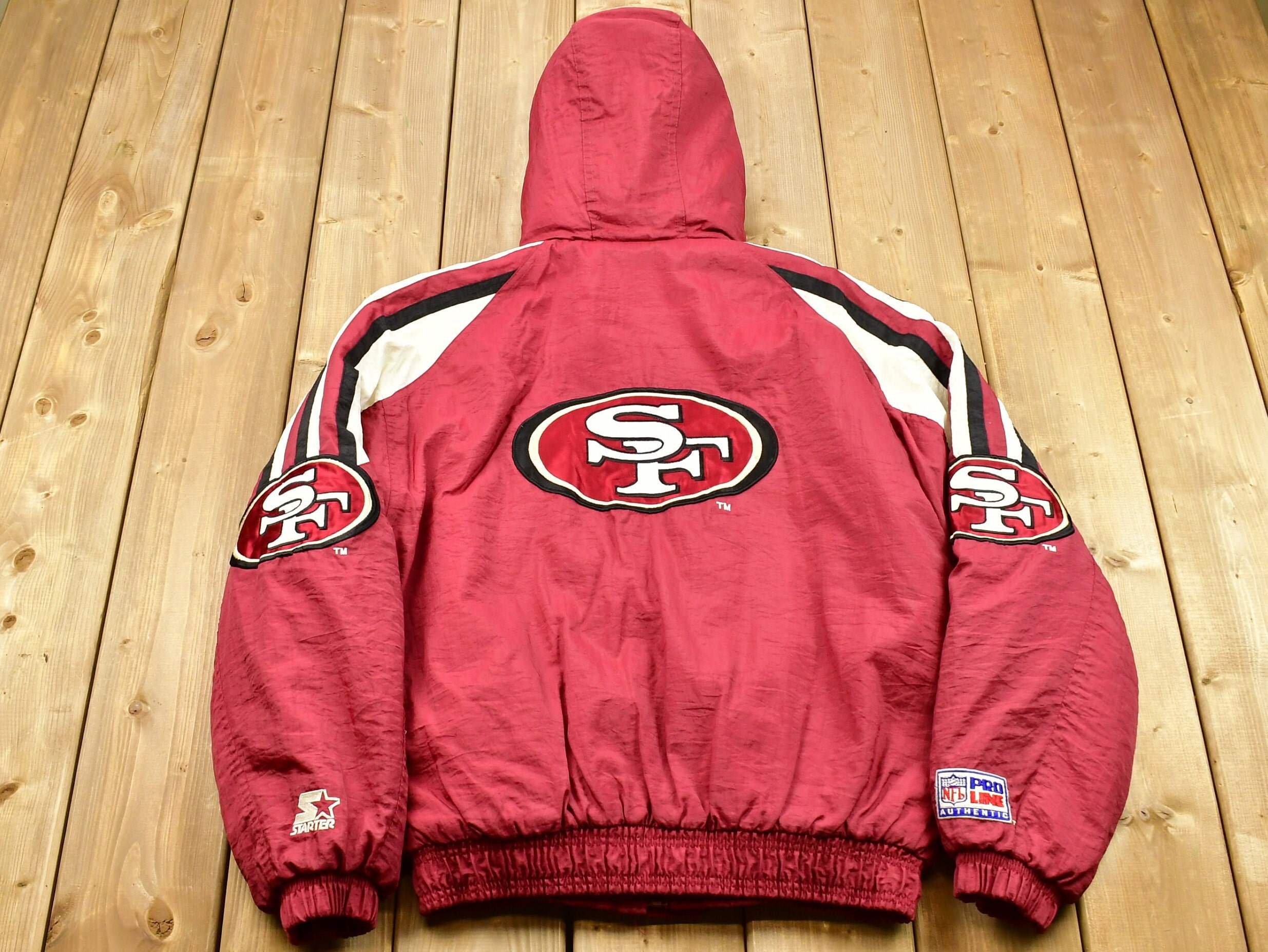 Maker of Jacket Sports Leagues Jackets NFL Vintage San Francisco 49ers Varsity