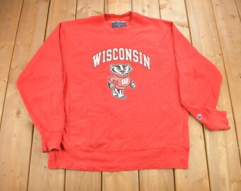 希少✨ Champion 90s Reverse Weave Wisconsin s-l400.jpg