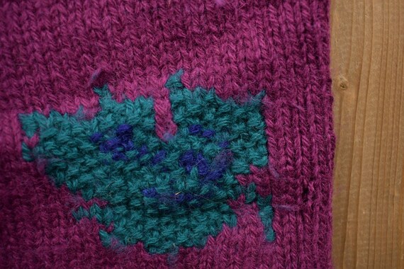 Vintage 1990s Skyr 100% Shetland Wool Knit Button… - image 5