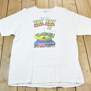 ヴィンテージ 1999 トイ・ストーリー2 映画プロモーション グラフィック Tシャツ / ヴィンテージ カートゥーン シャツ / トイ・ストーリー プロモーション / サイズ XL