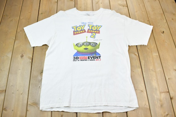 Vintage 1999 Toy Story 2 Movie Promo Graphic T-Shirt / Vintage