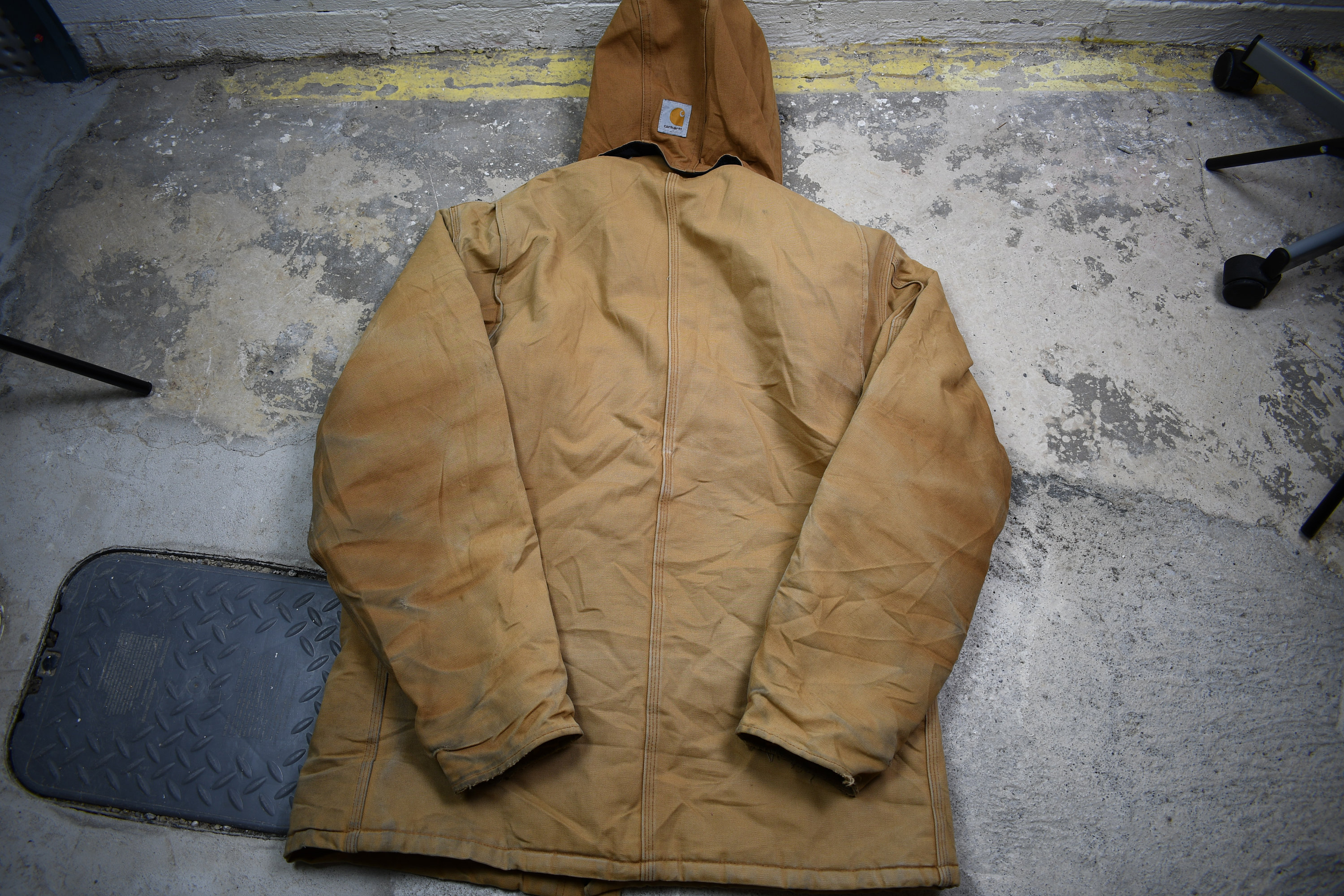 Vintage 1990s Carhartt Full Zip Detachable Hood Chore Coat Vintage 1990s Carhartt Full Zip Detachable Hood Chore Coat