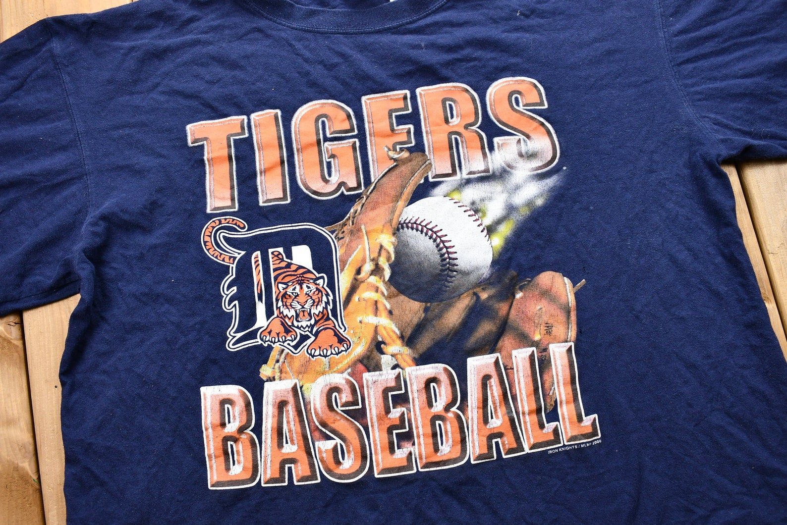 Vintage 2000 Detroit Tigers Béisbol Camiseta Gráfica / MLB / Etsy