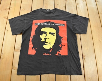 Vintage 90s Rage Against the Machine Band Tee - Giant Tag - Etsy