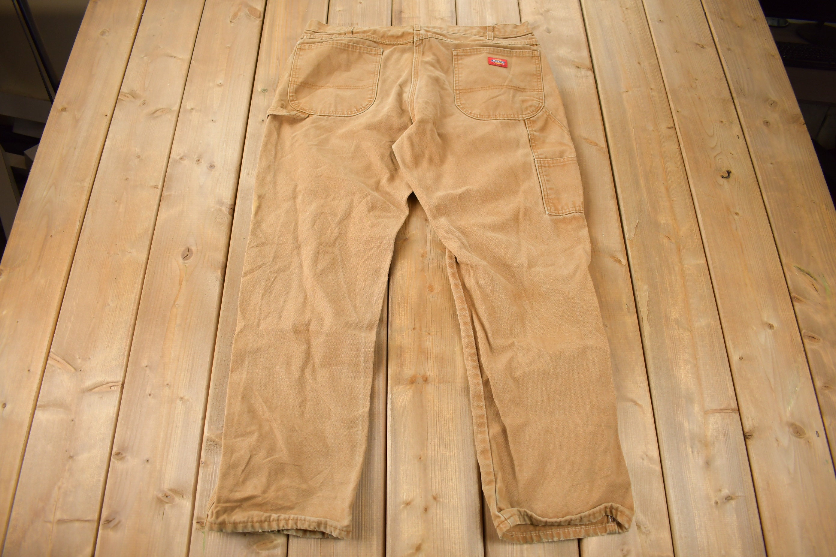 Vintage 1990s Dickie's Canvas Carpenter Pants Size 38 X 30