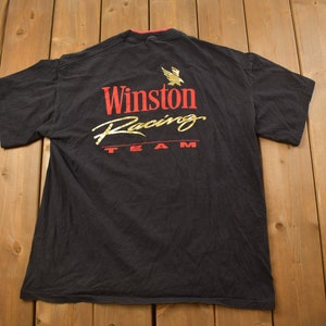 Vintage 1990s Winston Racing Team T-Shirt / Single Stitch / Racing Tee  / 90s Streetwear / Sportswear / Made In USA