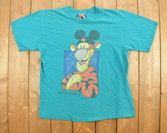ディズニー くまのプーさん ティガー ヴィンテージ Tシャツ とても弾む 