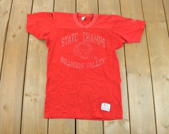 Vintage 1980s Abercrombie & Fitch Chicago Champion Graphic T
