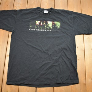Vintage 2001 Deadstock Nine Inch Nails The Fragility Tour T-Shirt / Single Stitch / Music Promo / Made In USA / Band Tee / Industrial Music