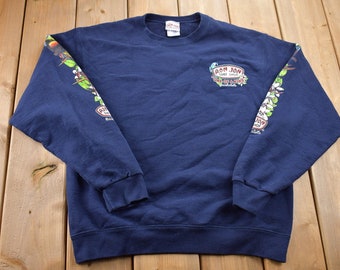 Vintage Y2K Ron Jon Surf Shop One of a Kind Graphic Crewneck Sweatshirt / Vintage Surf Sweatshirt / Streetwear / Retro Style