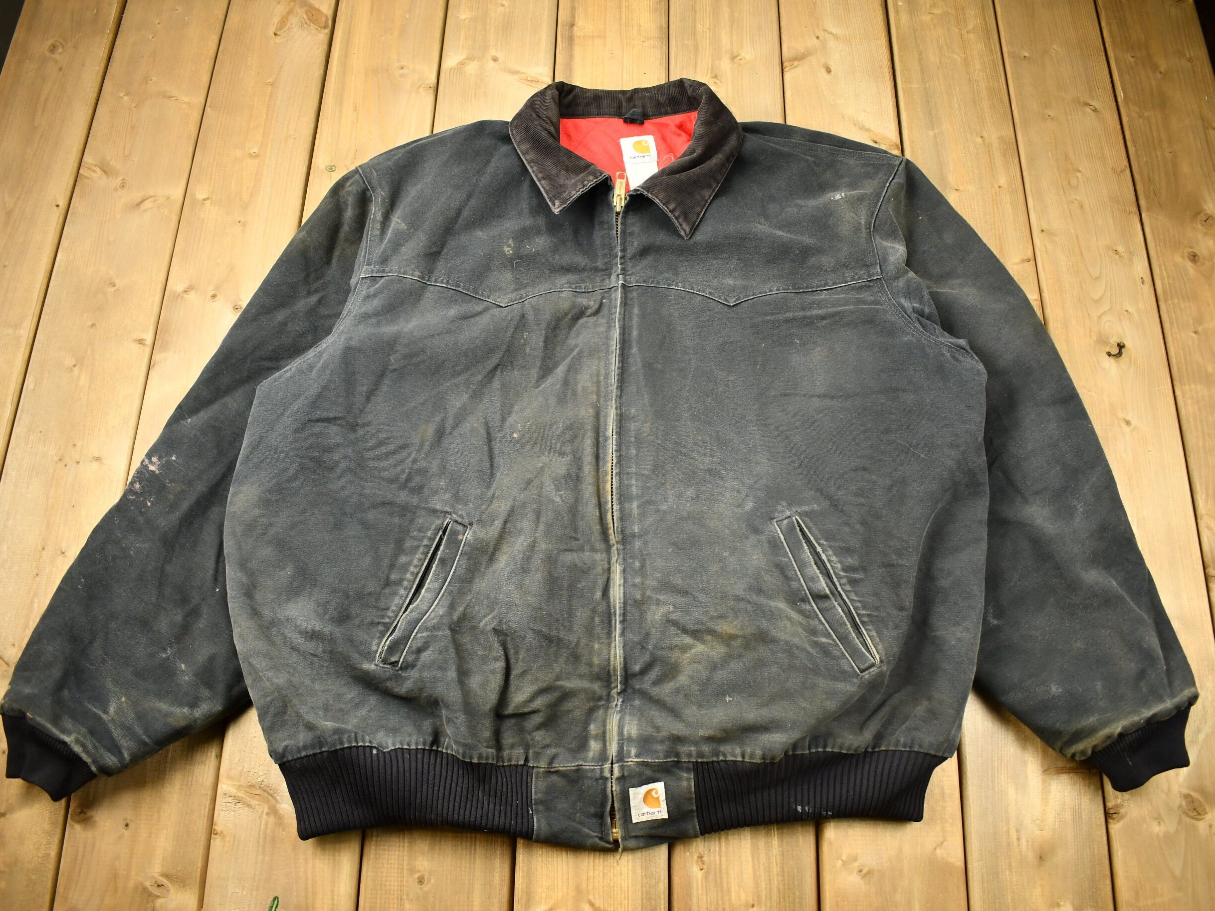 Vintage 1990s Carhartt Western Style Jacket / Workwear / - Etsy