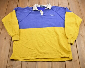 80s Rugby Shirt - Etsy