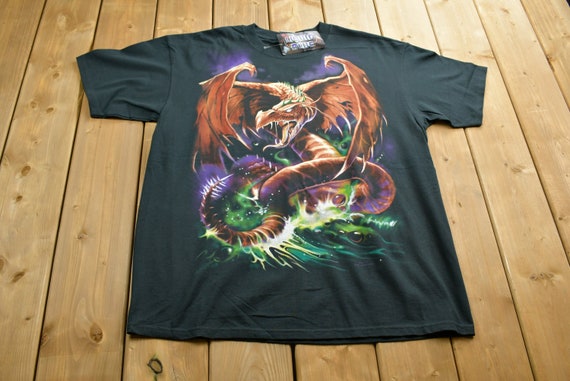 Vintage Deadstock 1999 Liquid Blue Dragon T-shirt / Vintage Vintage Deadstock 1999 Liquid Blue Dragon T-shirt / Vintage