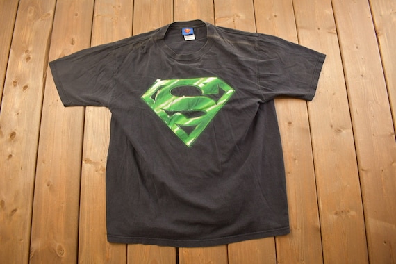 Vintage 2003 Superman Logo T-shirt / DC Comics / … - image 1