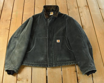 Vintage 1990s Carhartt Aztec Western Active Jac Jacket Size XL - Etsy