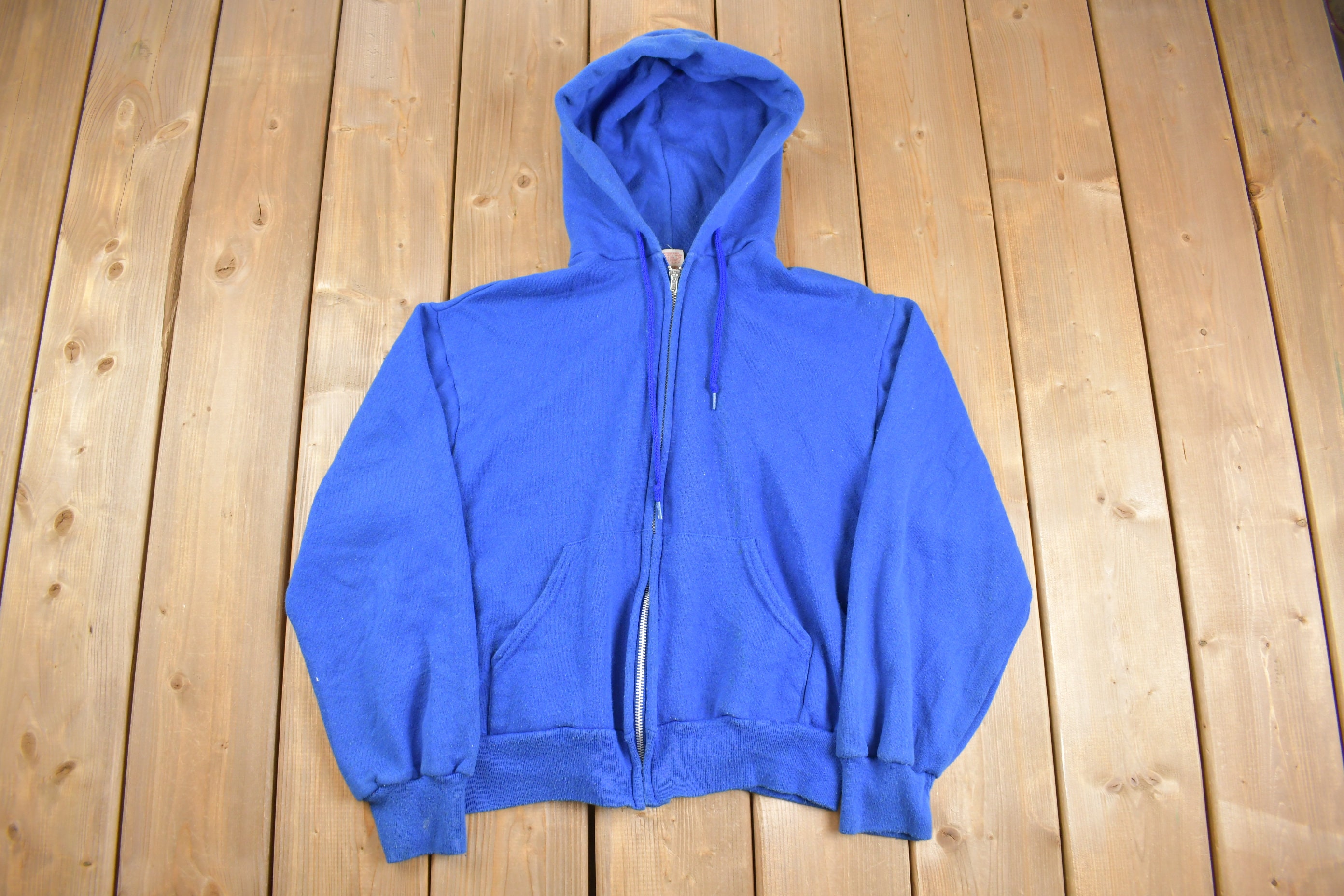 leglazik vintage zip-up hoodie coat 80s