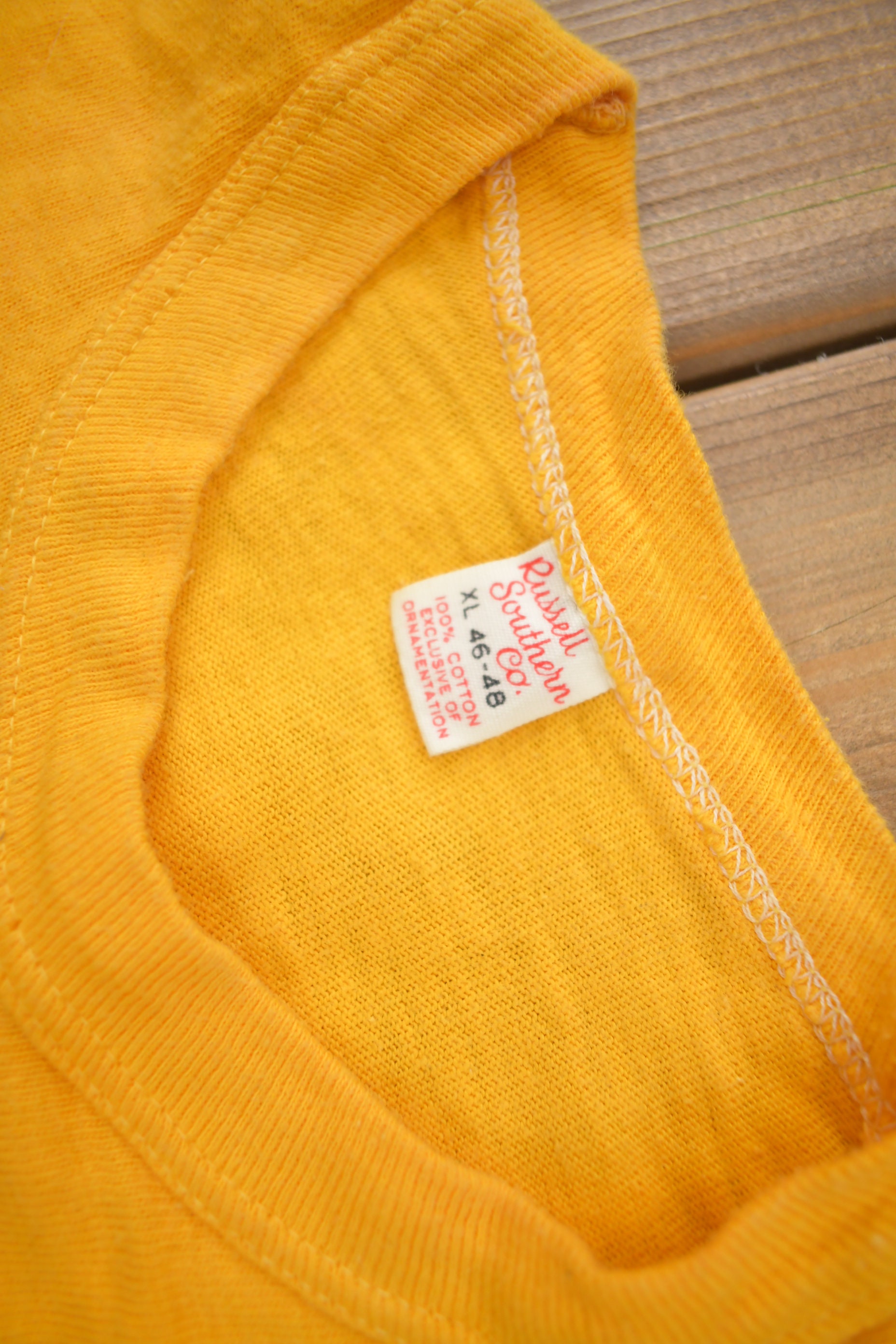 Vintage 1970s Russell Southern Co T Shirt / True Vintage