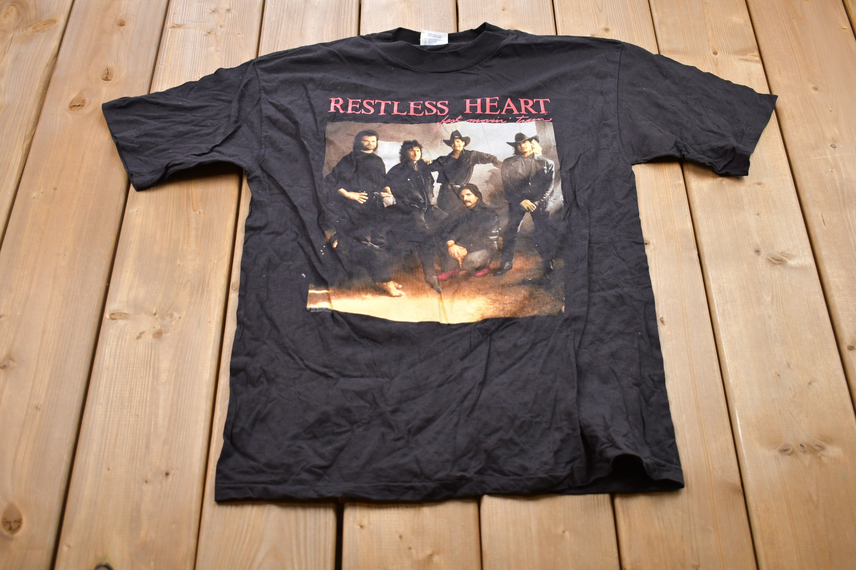Vintage 1990 Restless Heart Band Graphic / Vintage T-shirt 