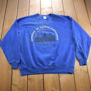 Vintage des années 1990 Edinboro at Oxford Experience sweat-shirt ras du cou fabriqué aux États-Unis