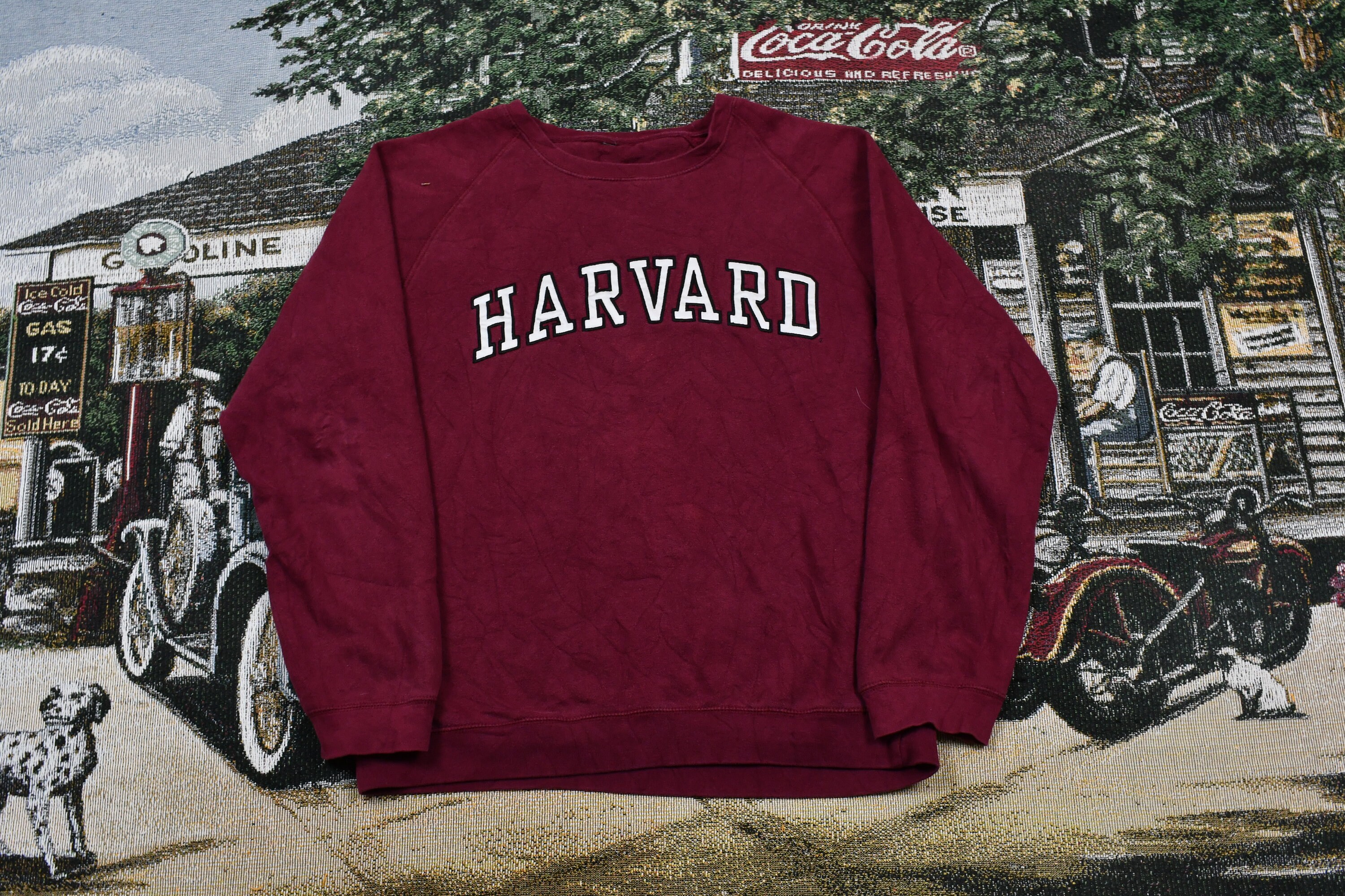vintage varsity crewneck