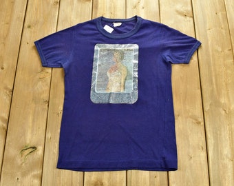 Vintage 1980s Bo Derek Graphic Ringer T-Shirt Men's XS / Graphic / 80s / 90s / Streetwear / Retro Style / Single Stitch / Made In Canada