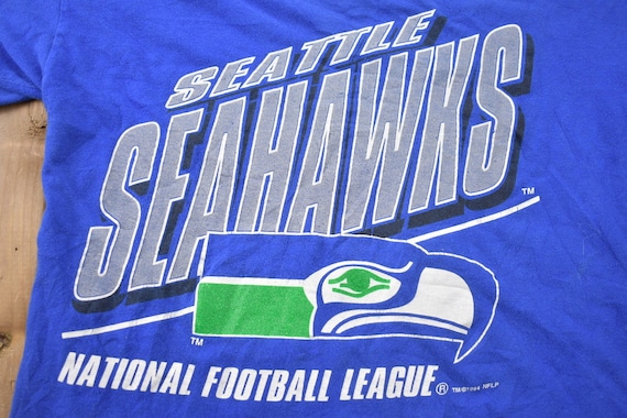 Vintage 1994 Seattle Seahawks NFL Logo Graphic T-… - image 3