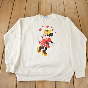 Vintage 1980s Minnie Mouse Disney Crewneck Made In USA