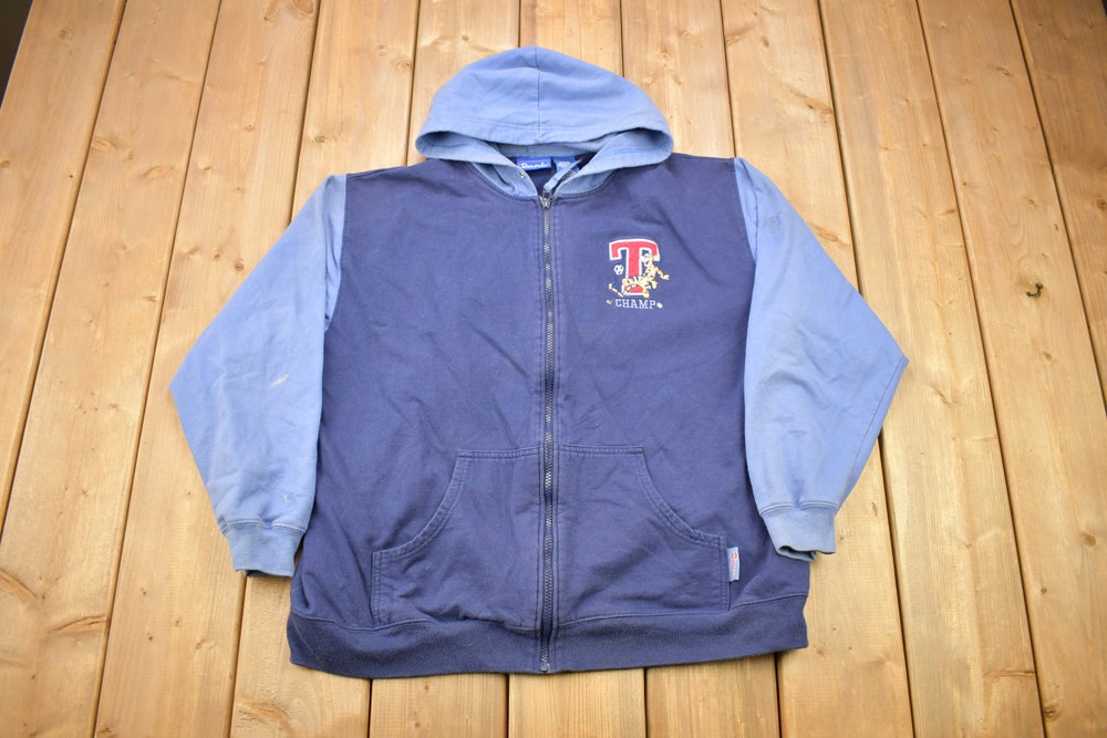 Vintage 1990S Winnie The Pooh Tigger Disney Hoodie / Vintage Sweatshirt / Vintage Disney / Embroidered