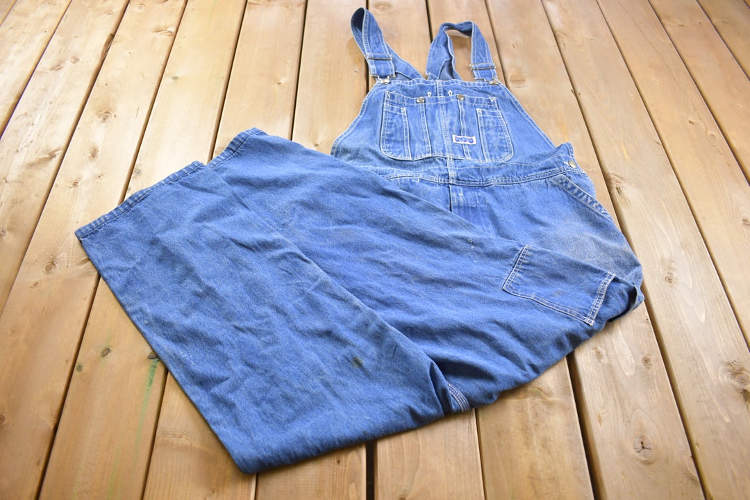 ジャケット・アウター 70's BIG SMITH Vintage Coveralls Vintage 1970s Big Smith Denim Bib Overalls Sanforized