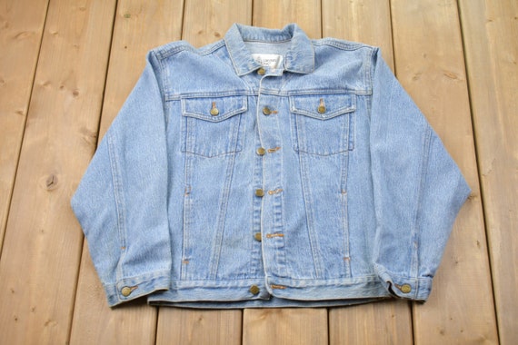 London Fog Denim Jean Jacket / Vintage 