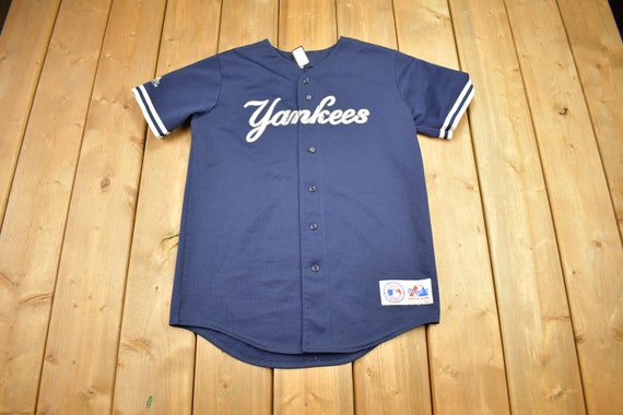 Vintage New York Yankees Derek Jeter Script Jersey - Israel