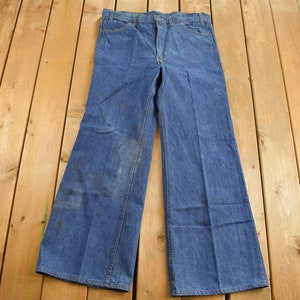 Vintage 1990s Levi&#39;s Orange Tab Jeans Größe 36 x 31.5 / 90s Washed Denim / Streetwear Fashion / Vintage Denim / Jeans / Vintage Levi&#39;s